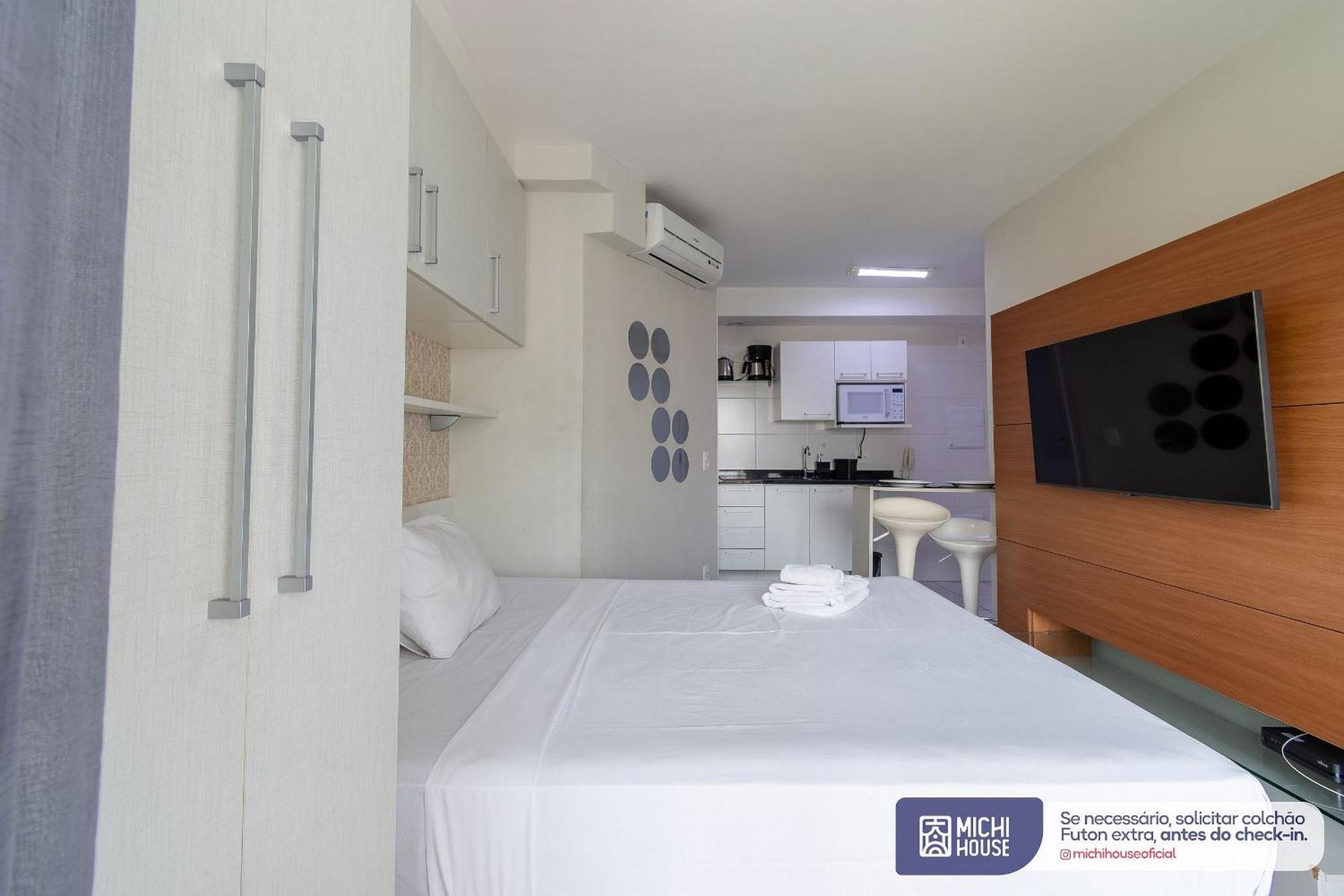 Casa de férias Mh 50604 - Perfeito Studio Expo Cn Com Wi-fi/ac/vg